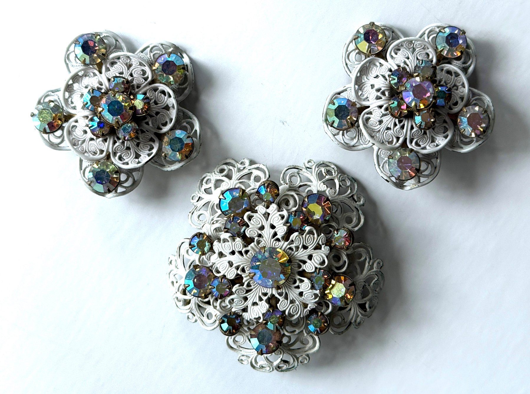 Altri gioielli: Vintage-Schmuckset aus Brosche und Ohrclips***** – Usato da Dübendorf venduto da Orchid18 2
