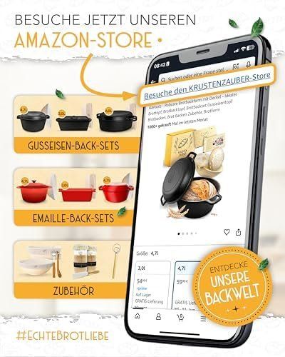 Küchenmesser: KRUSTENZAUBER Scharfes Brotmesser mit Wellenschliff mit – Neu und originalverpackt aus Hundwil von Equiply 7
