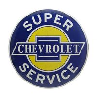 Chevrolet Super Service Blechschild