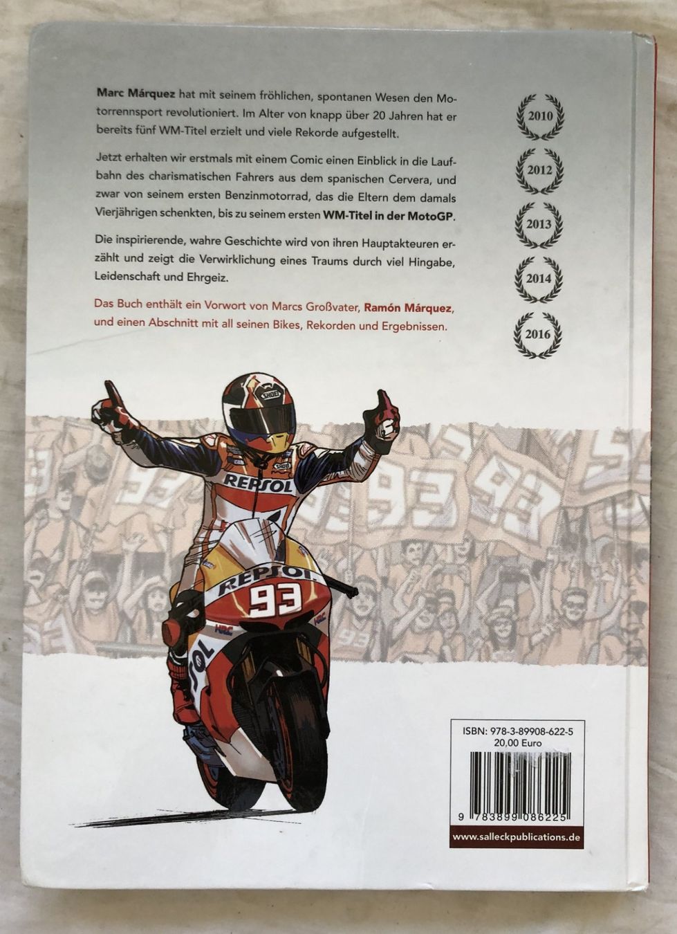 Fumetti: Marc Márquez - Die Geschichte eines Traums - Comic - HC – Usato da Schaffhausen venduto da durruti 6