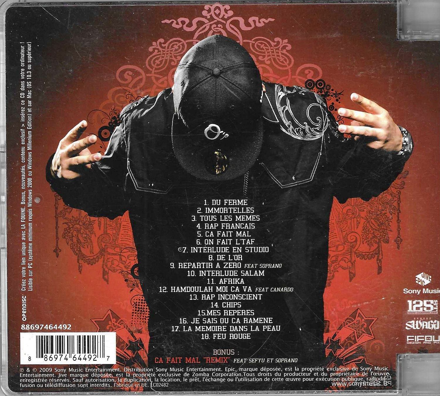 CDs: La Fouine - Mes repères – Gebraucht aus Savagnier von Ne2065 1