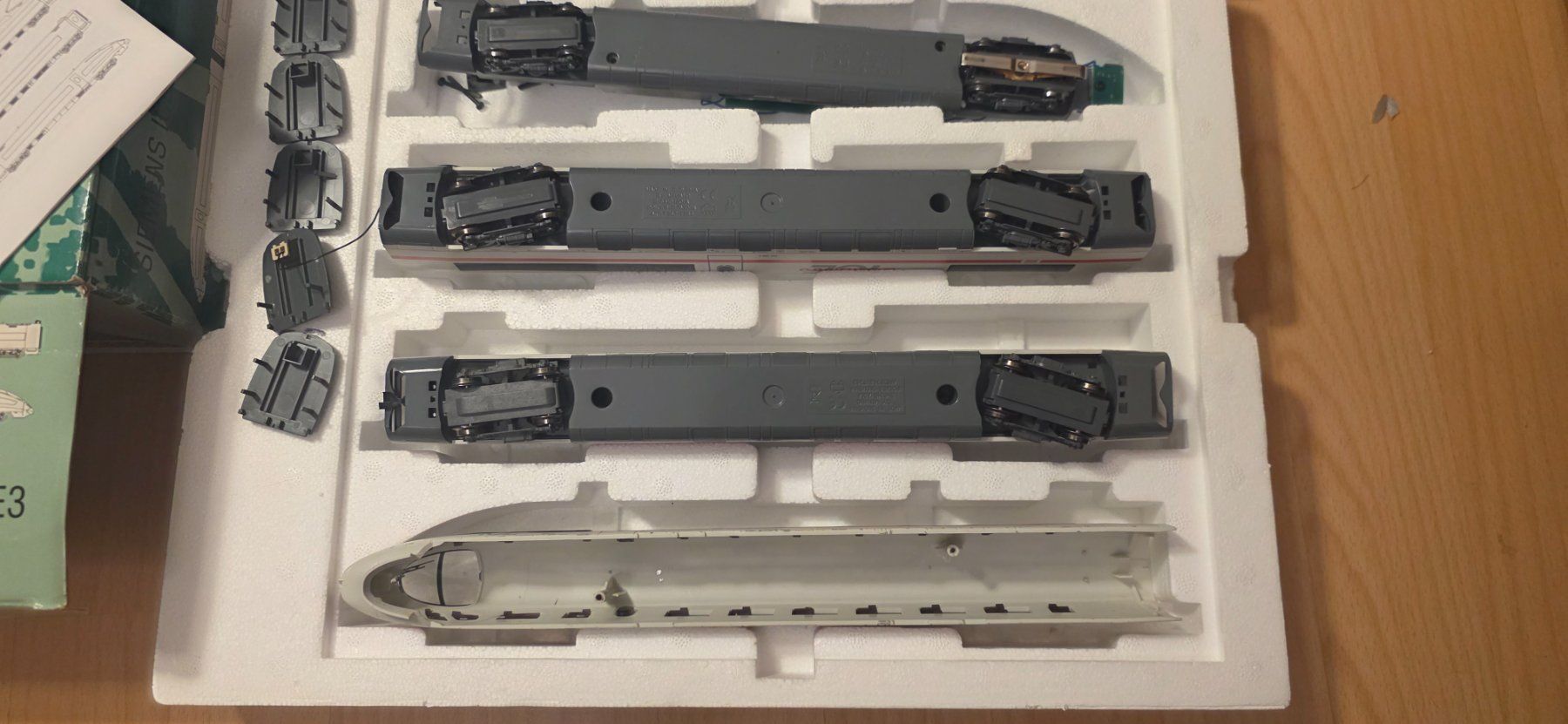 Mehano Trains électriques: Mehano ICE 3 HO/AC Ananlog ersazteile – D'occasion à Hochfelden par Danizh0 3