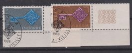 Andorra französische Post: Europamarken 1968 / ET gestempelt