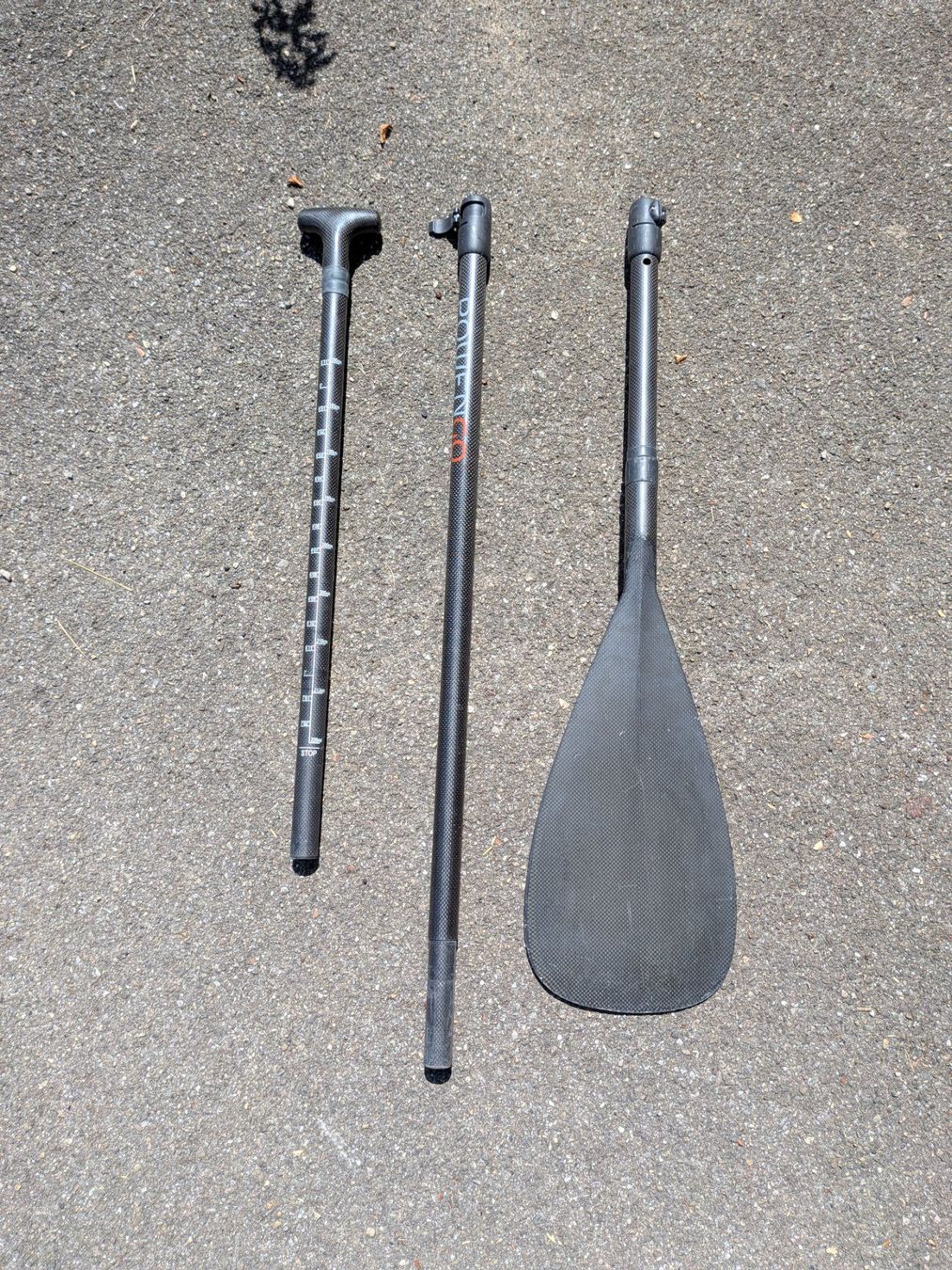 Bateaux pneumatiques & canoës: Pagaie carbone sup Powengo – D'occasion à Orpund par Gredouille