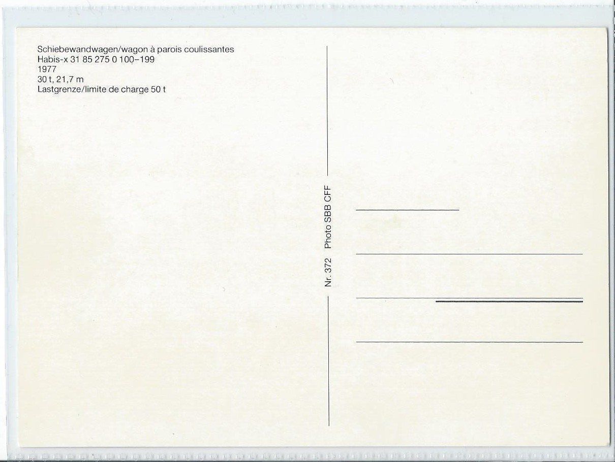 Cartoline postali: Schiebewandwagen 1977 – Nuovo (secondo la descrizione) da Rothrist venduto da Stranglehold 1