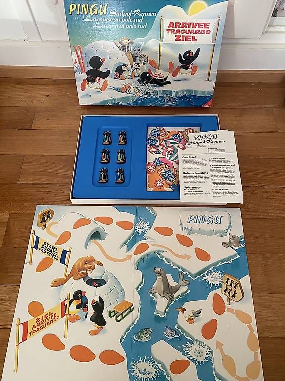 Giochi: Pingu Südpol-Rennen Brettspiel – Usato da Muttenz venduto da Bugijeta 1