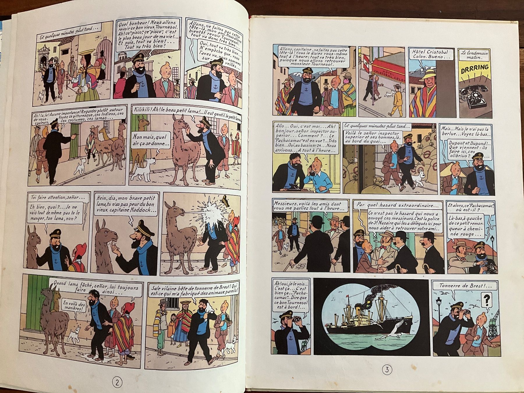 Fumetti: Aventure Tintin - Le Temple Du Soleil - Hergé BD – Usato da Avenches venduto da Lactobacille 4