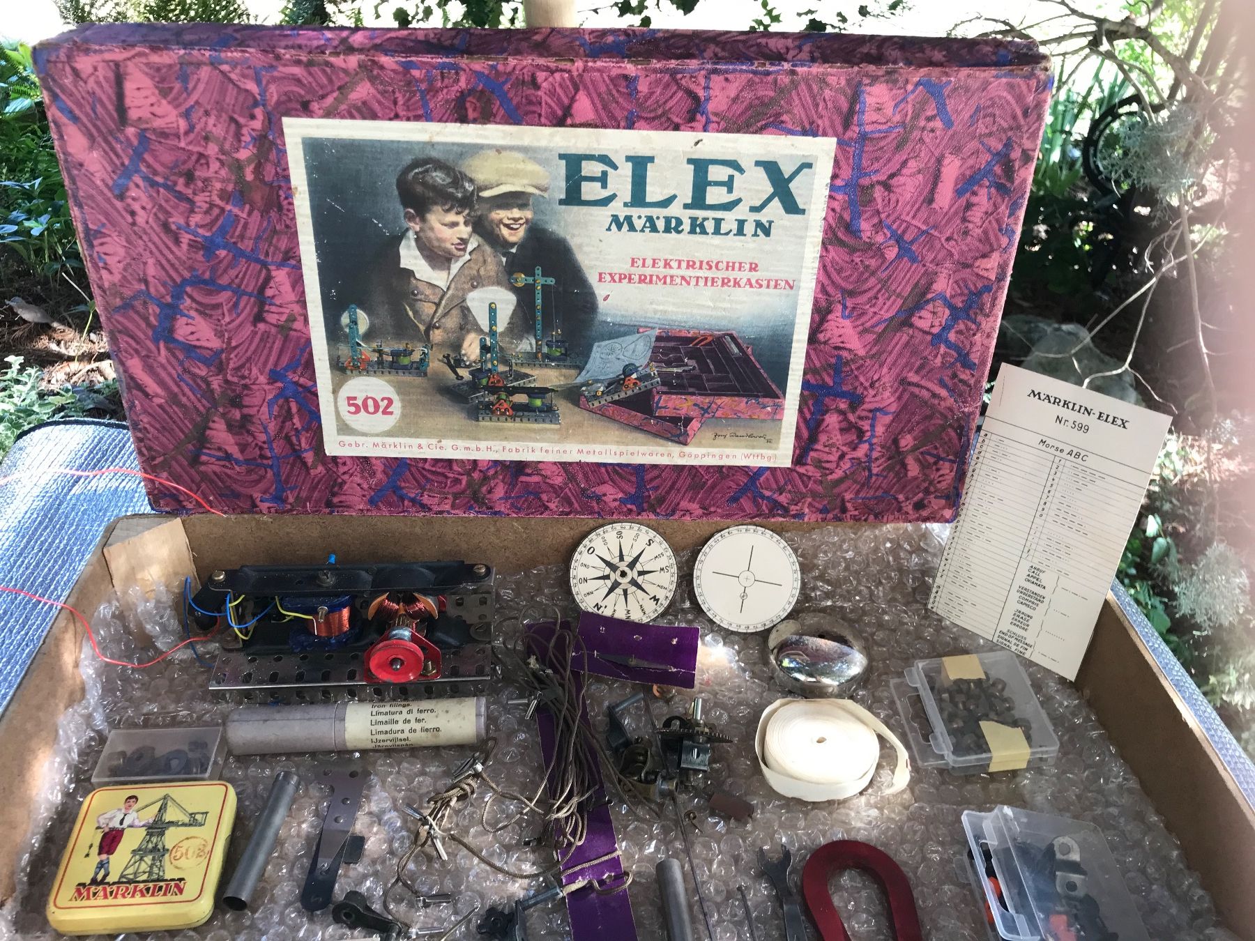 Kit di costruzioni: Märklin ELEX Experimentierkasten Antik Konvolut – Usato da Steffisburg venduto da Flueckiger120