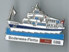 Plaquettes & Badges: SBB Schiff "Thurgau" Bodenseeflotte Pin – D'occasion à Zürich par t24_de