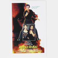 Postkarte James Bond 007 Poster Artwork USA 1989
