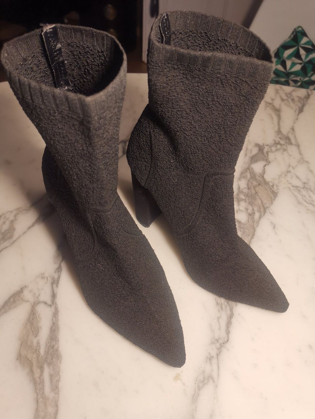 Topshop Chaussures femmes: Strumpf Stiefeletten – D'occasion à Uerikon par pink_flamingo 1