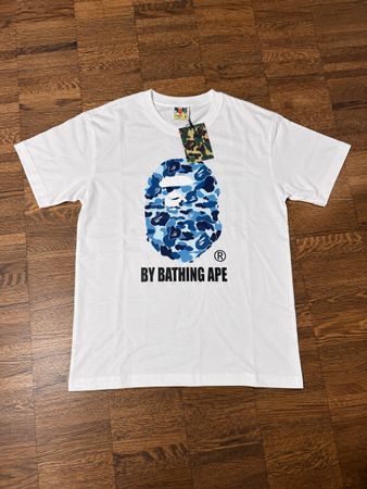 Bape Tshirt Weiss/Blau