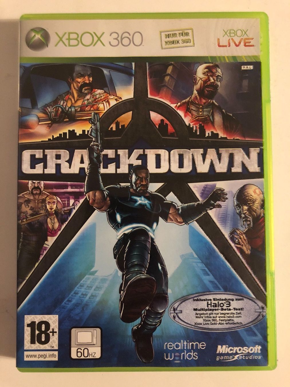 Microsoft Giochi: Crackdown für Xbox 360 – Usato da Kestenholz venduto da Mad18