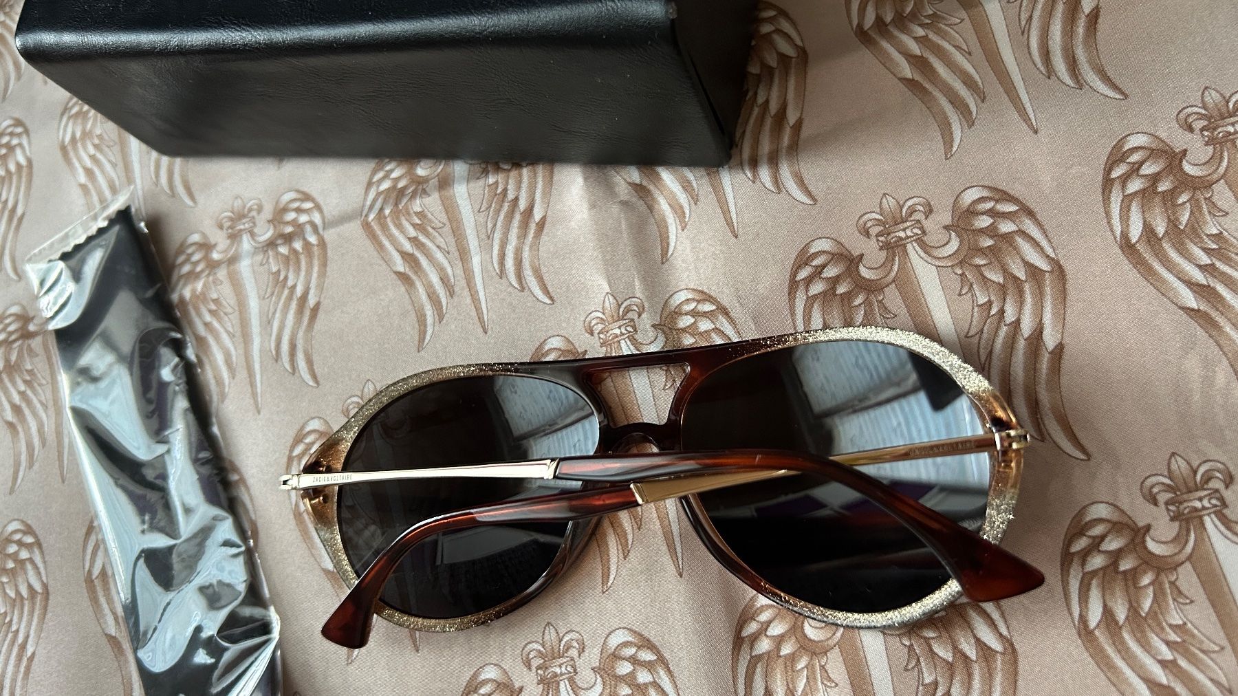 Occhiali & Lenti: Zadig & Voltaire Sonnenbrille gold glitter – Nuovo e nell'imballaggio originale da Schaan venduto da MivrSh 5