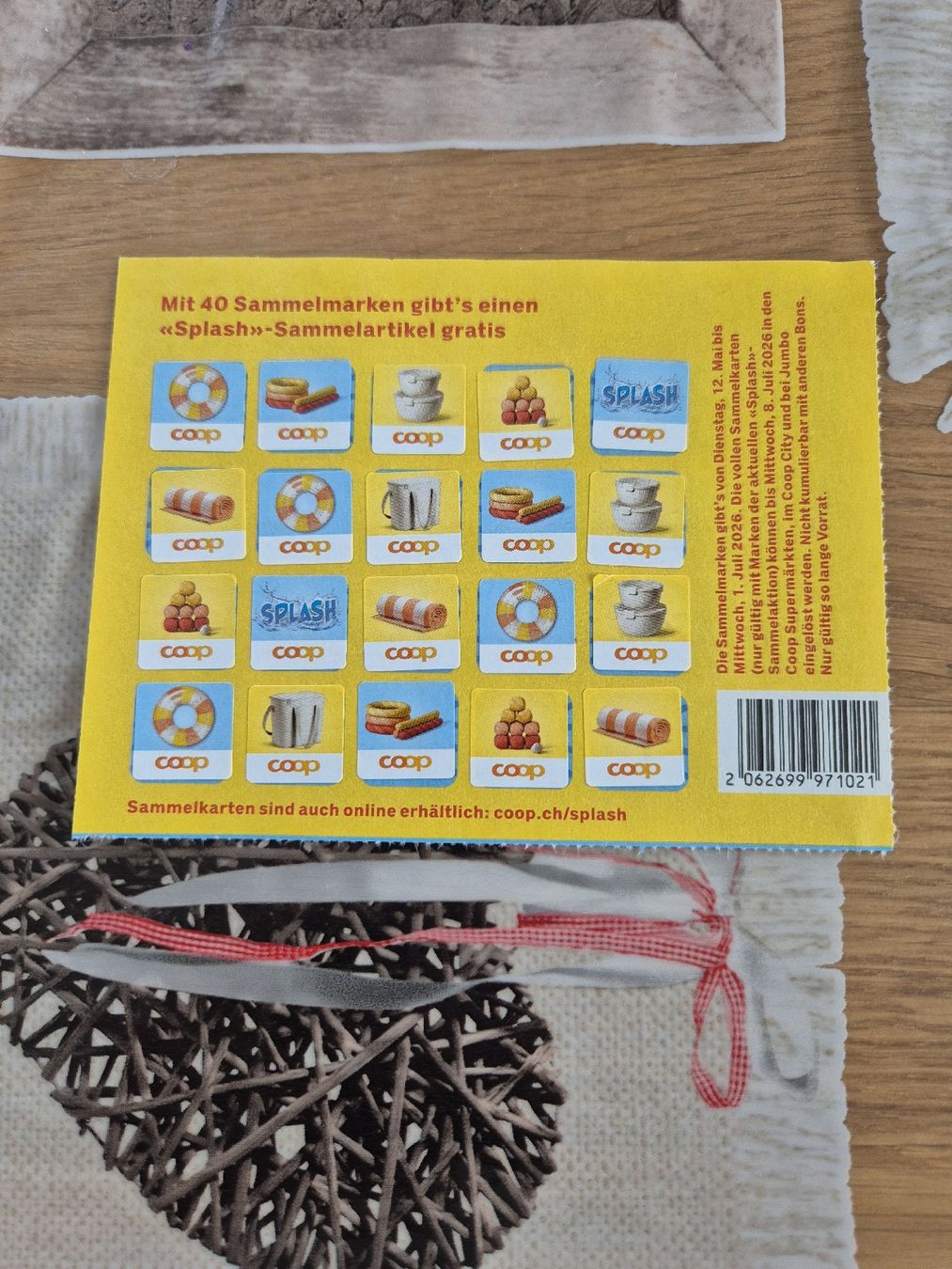 Coop Timbres & points: Splash Marke – Neuf (Voir description) à Würenlingen par kuh33
