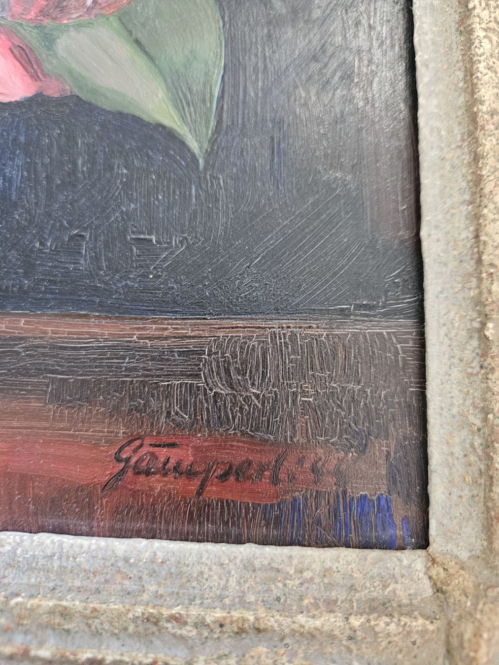 Tableaux: Altes Gemälde Bouquet  – D'occasion à Pratteln par Cartonsducoeur_bl 2