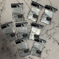 8 Packs transparent Card Sleeves - 100 Sleeves Each!