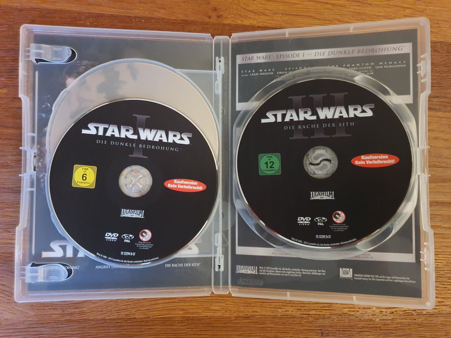 Tutti i DVDs: DVD set Star Wars - Episodes I, II, III – Usato da Zürich venduto da tim_8vjq 3