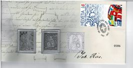 Sonderbrief Jubiläum Sitzende Helvetia