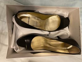 Pierre Hardy Peep Toe, NEU, Schwarz, Grösse 42