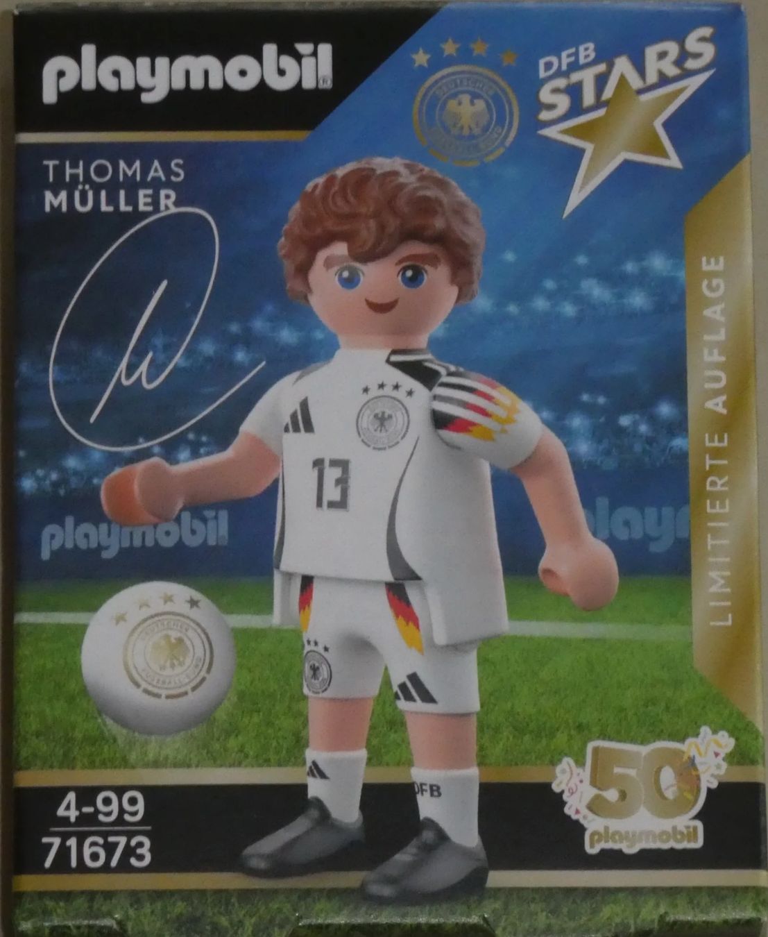 Playmobil Giocattoli: Playmobil 71673 Thomas Müller – Nuovo e nell'imballaggio originale da Wagenhausen venduto da M.Sieg