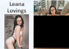 Leana Lovings / Originalautogramm