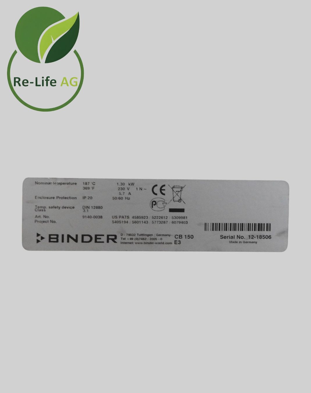 Altro in Accessori per animali: Binder CB 150 CO₂ Cell Incubator – Usato da Reinach BL venduto da Re-LifeAG_Labor 9