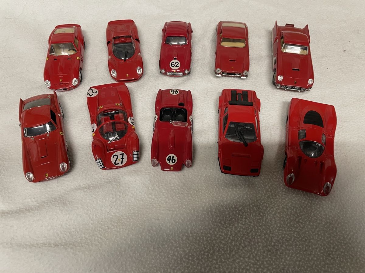 Brumm Modellautos: 10 Div. Ferrari von Brumm – Gebraucht aus Zuerich von HaYvFoRu