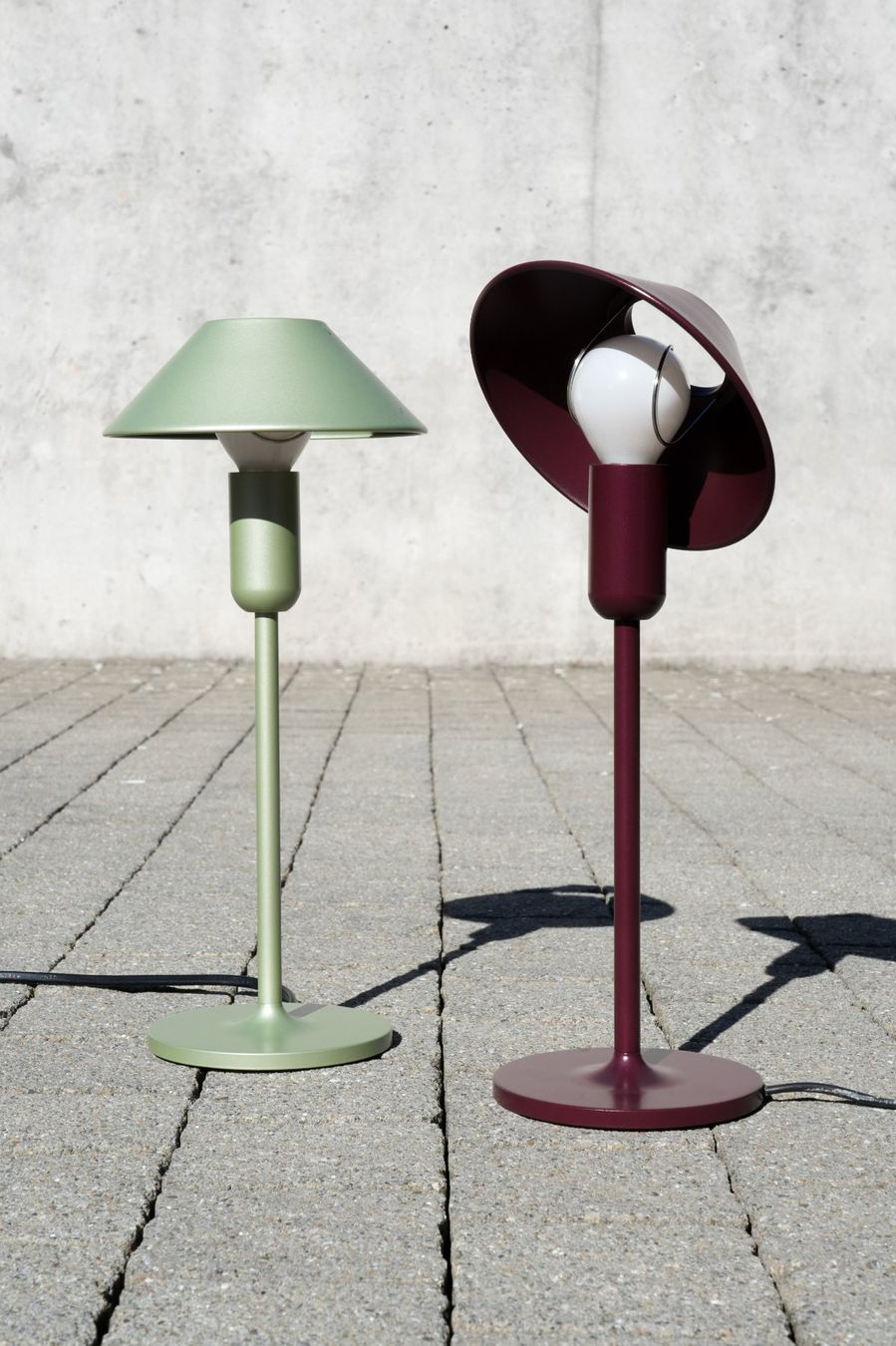 Baltensweiler Lampen: AVA weinrot – Neu (gemäss Beschreibung) aus Uster von uniki.ch