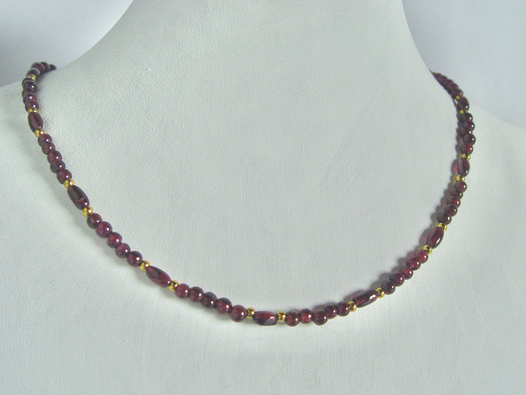 Catenine: Granat Kette – Nuovo (secondo la descrizione) da Henggart venduto da gernli 2