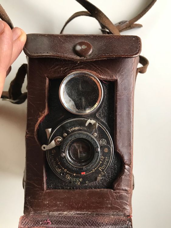 Voigtländer Antik Kamera mit orig. Le | Kaufen auf Ricardo
