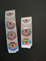 7 Migros Tonies Story Mania Sammel-Aufkleber rund neu