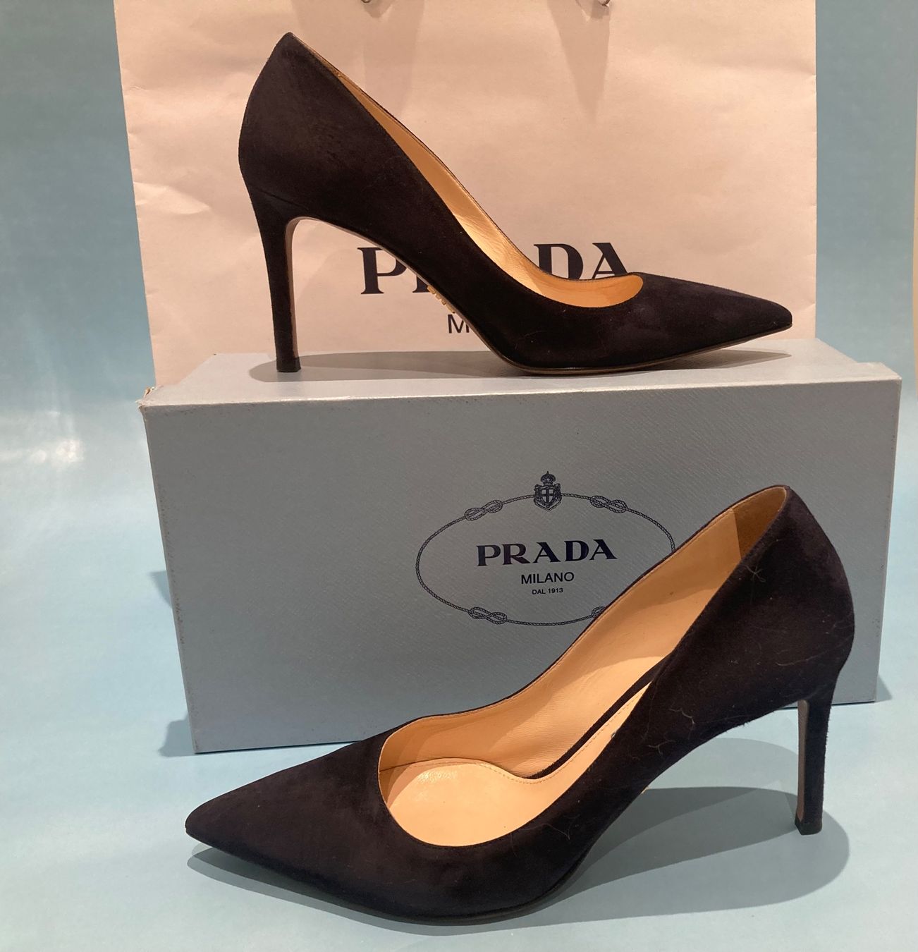 Prada Scarpe da donna: Prada no 36 BLU – Usato da Paradiso venduto da Kayakara