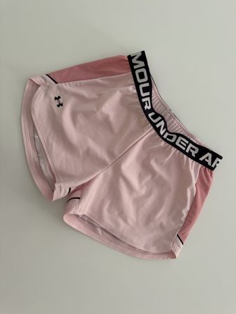 Under Armour Shorts Pink Size S/M