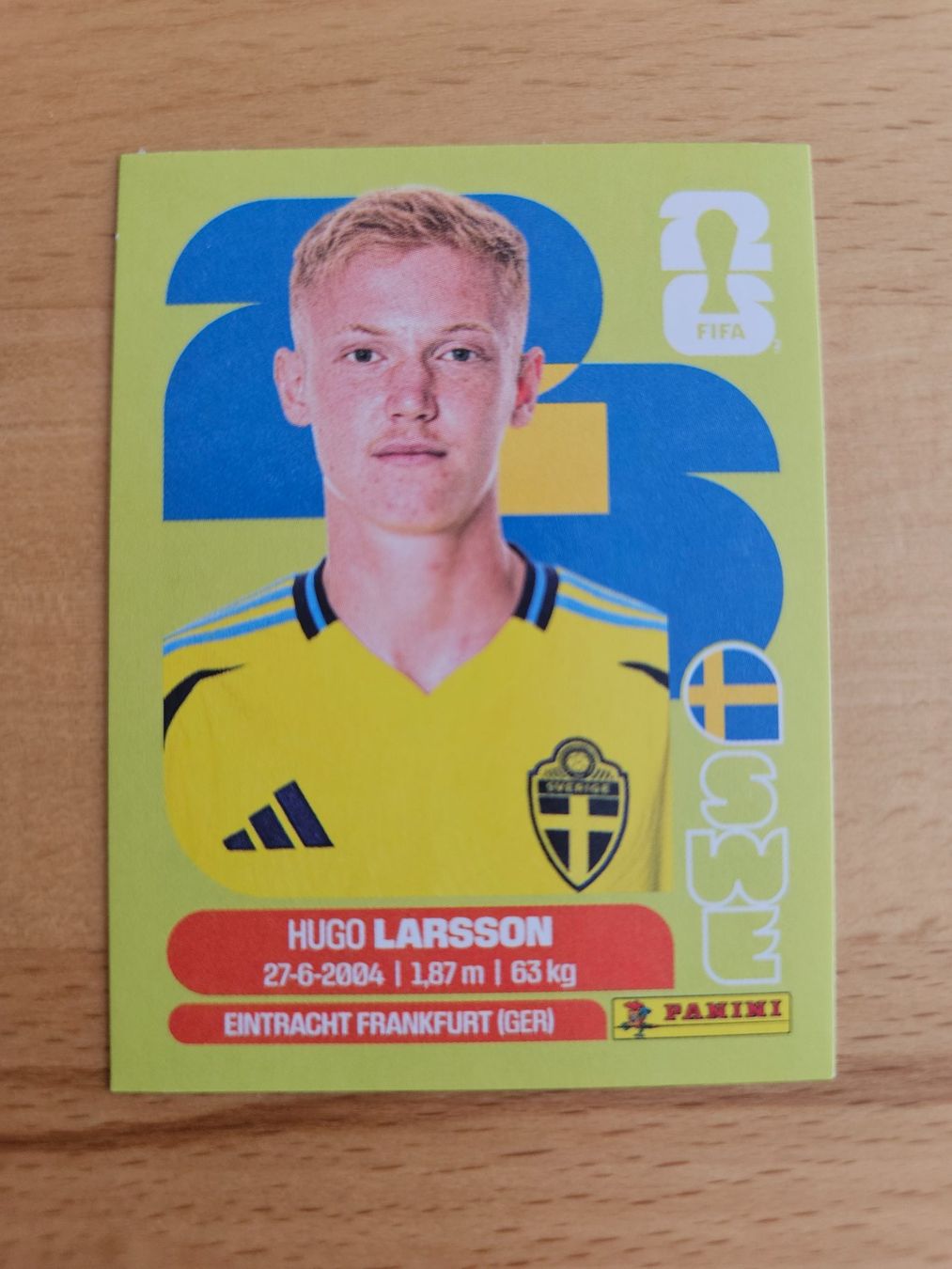 Panini Carte collezionabili: Panini WM 2026 SWE 9 – Nuovo (secondo la descrizione) da Winterthur venduto da melac