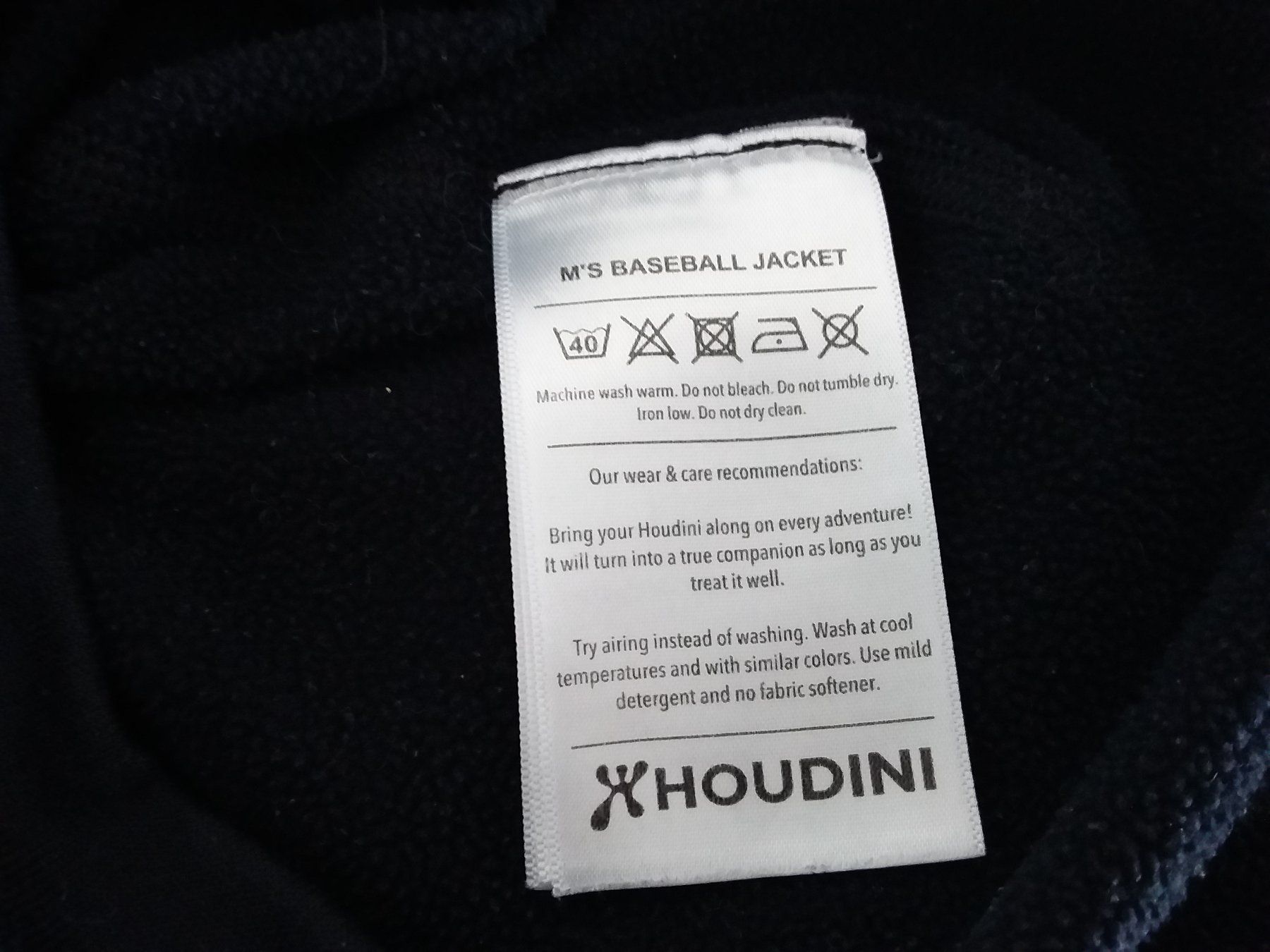 Giacche: HOUDINI Baseball Jacke, Gr L – Usato da Immensee venduto da Btrutmann 3