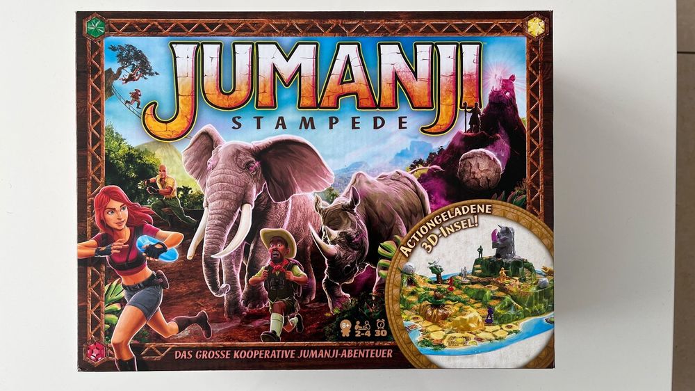 Jumanji Stampede 3D-Spiel Action Abenteuer von Spinmaster 1