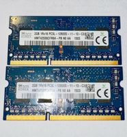 2x 2GB SK Hynix DDR3L 1600MHz SO-DIMM RAM 4GB Kit