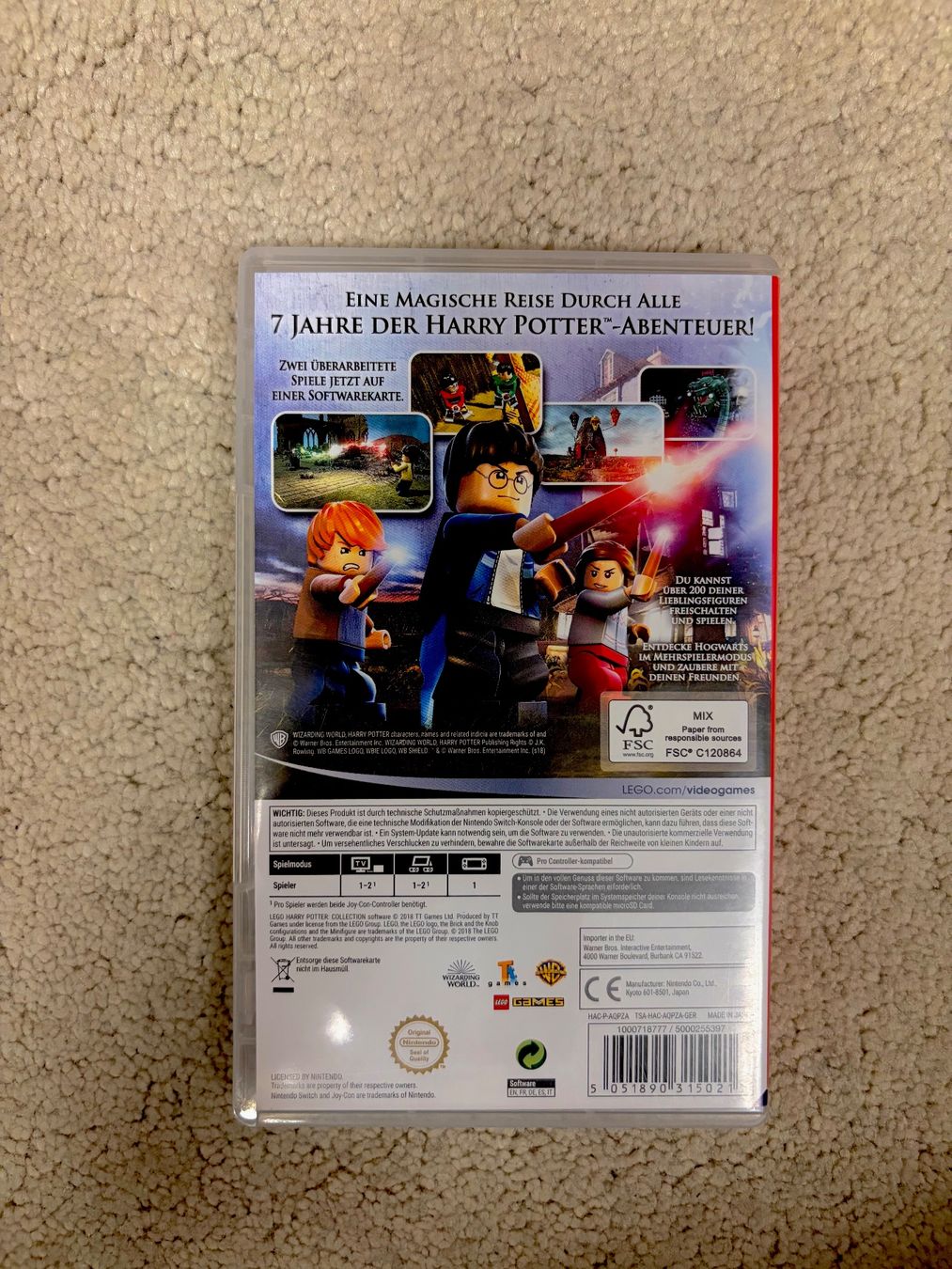 Nintendo Spiele: LEGO Harry Potter Collection – Gebraucht aus Rümlang von tschibie 1
