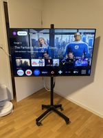 LG TV inkl. Ständer und Google Chromecast mit 4K