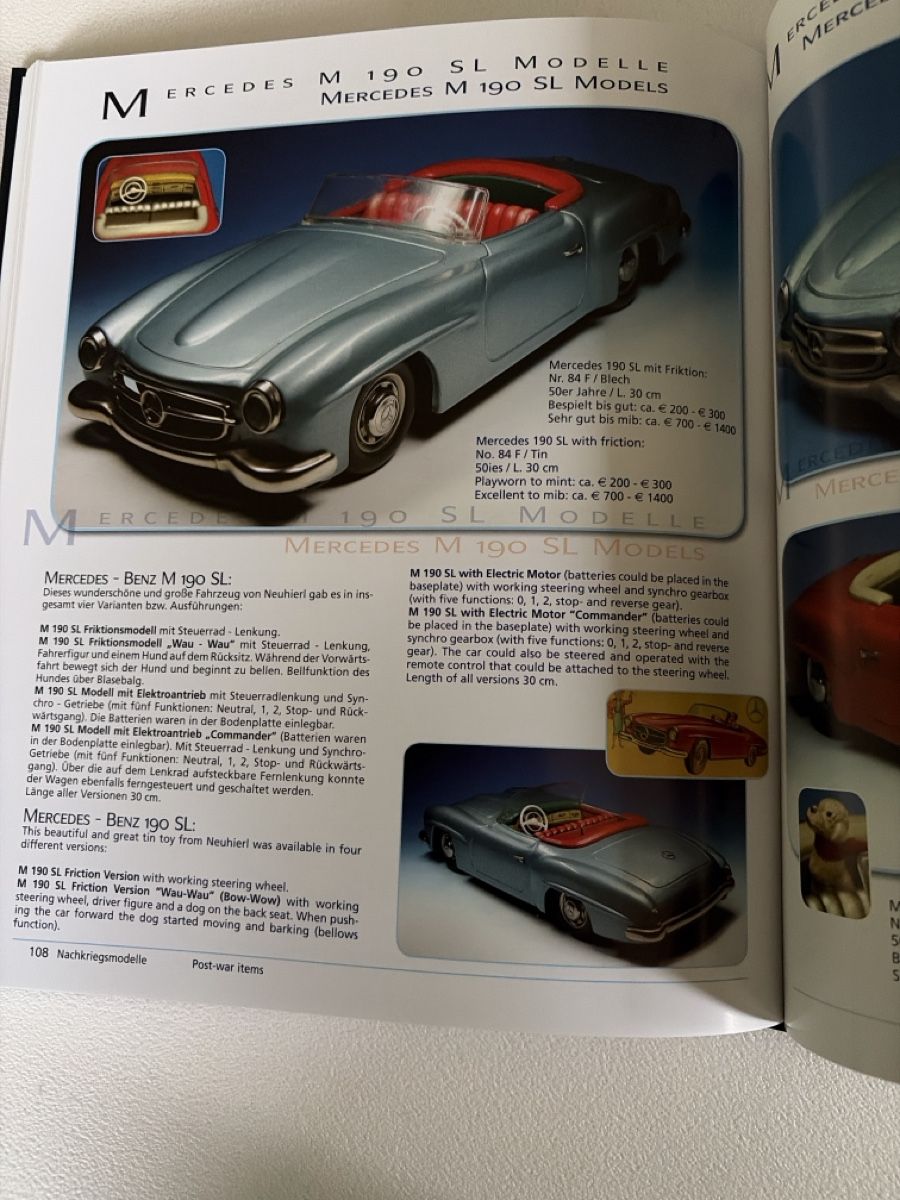 Mercedes-Benz Modellautos: JNF Blechspielzeug Buch – Neu (gemäss Beschreibung) aus Grellingen von Toyhamster 5