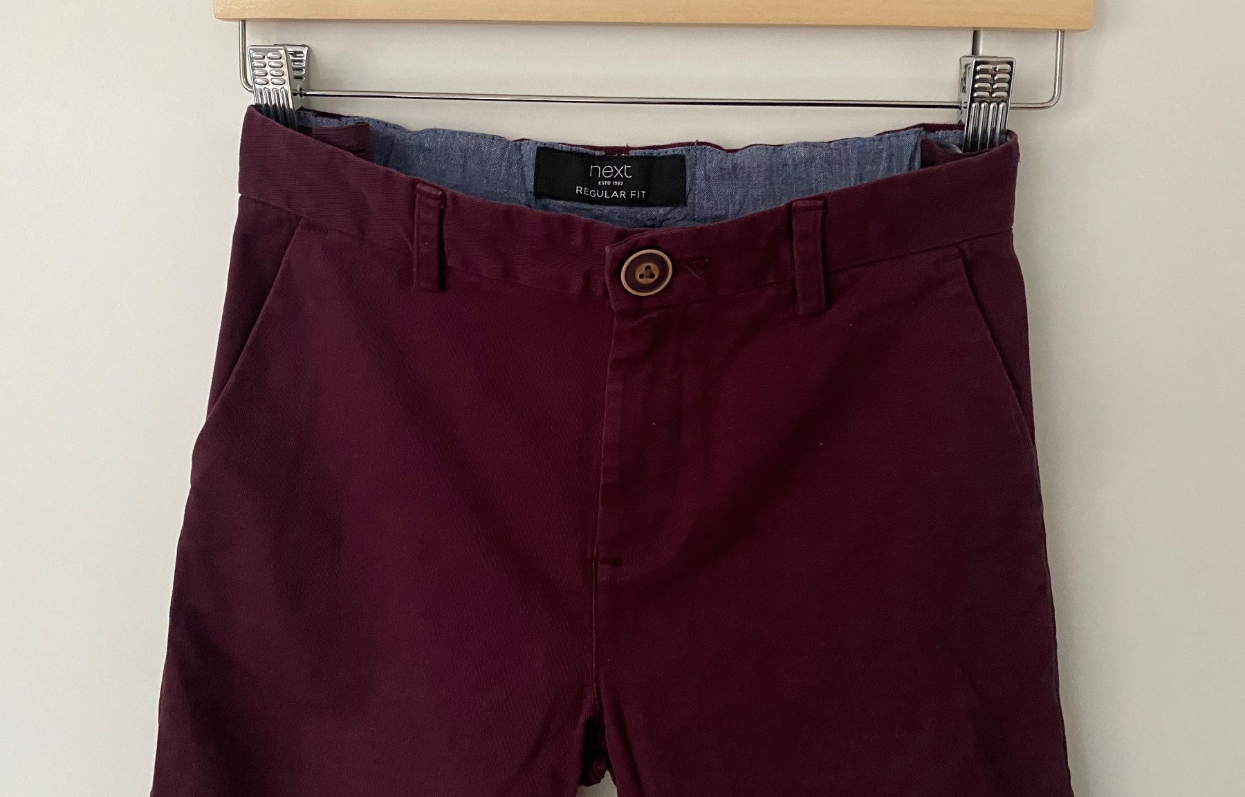 Pantaloni: Hose 146 Bordeaux-Rot – Nuovo (secondo la descrizione) da Aarau venduto da Ahoffa 1