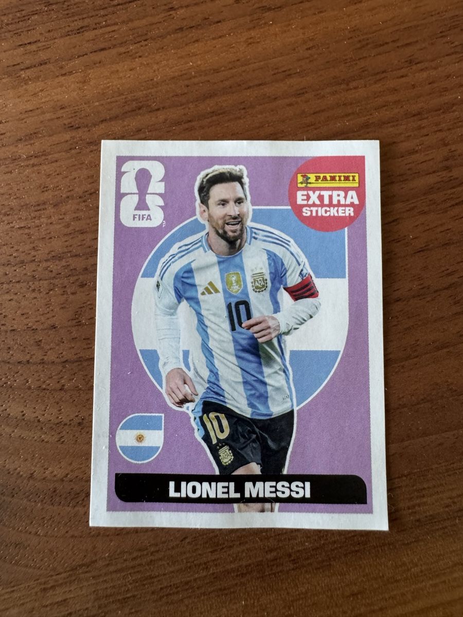 Panini Carte collezionabili: Messi Panini Extra Sticker – Nuovo (secondo la descrizione) da Muri AG venduto da Suti29