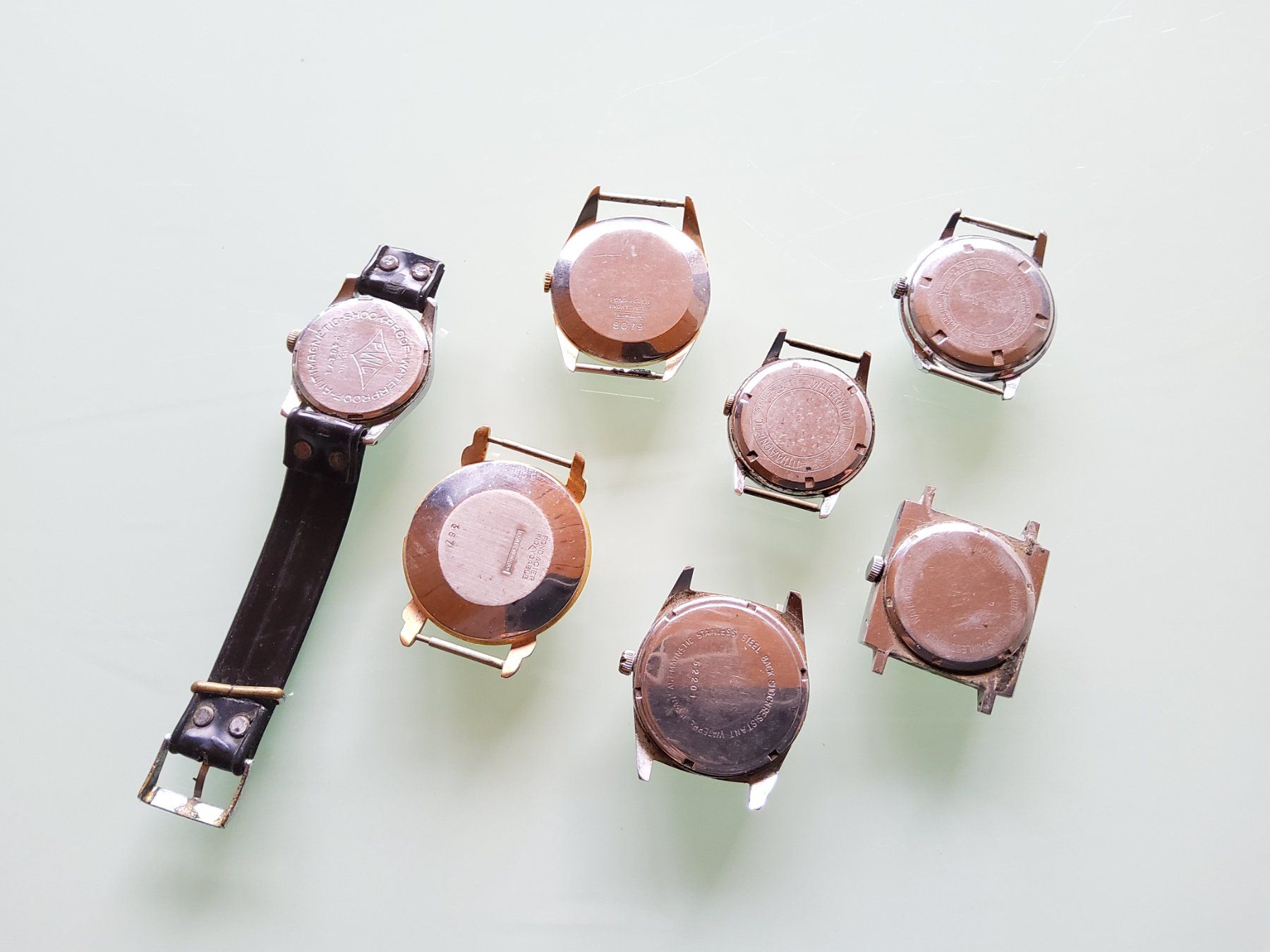 Uhren: Lot de 7 montres mécanique – Gebraucht aus Malleray von Broc-Mo 1