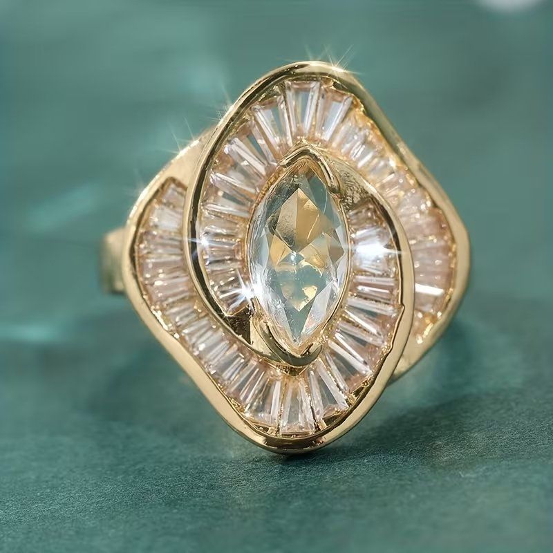 Anelli: Cocktail Ring – Nuovo e nell'imballaggio originale da Bern venduto da Miraitrading.ch 1