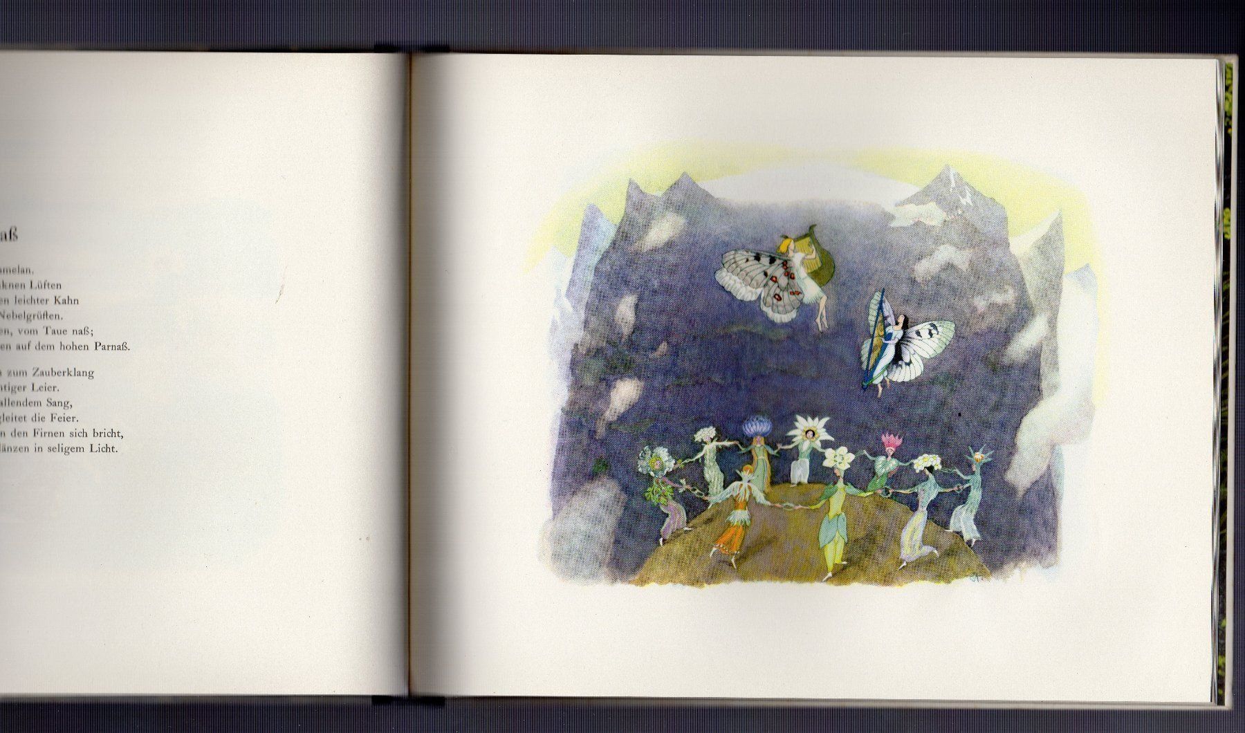 Libri: Alpenblumenmärchen. Ernst Kreidolf 1960 – Usato da Binningen venduto da blackhorse08 5