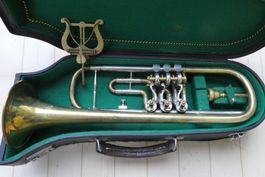 B-Trompete Messing/Silber (Anton Pini 1954)