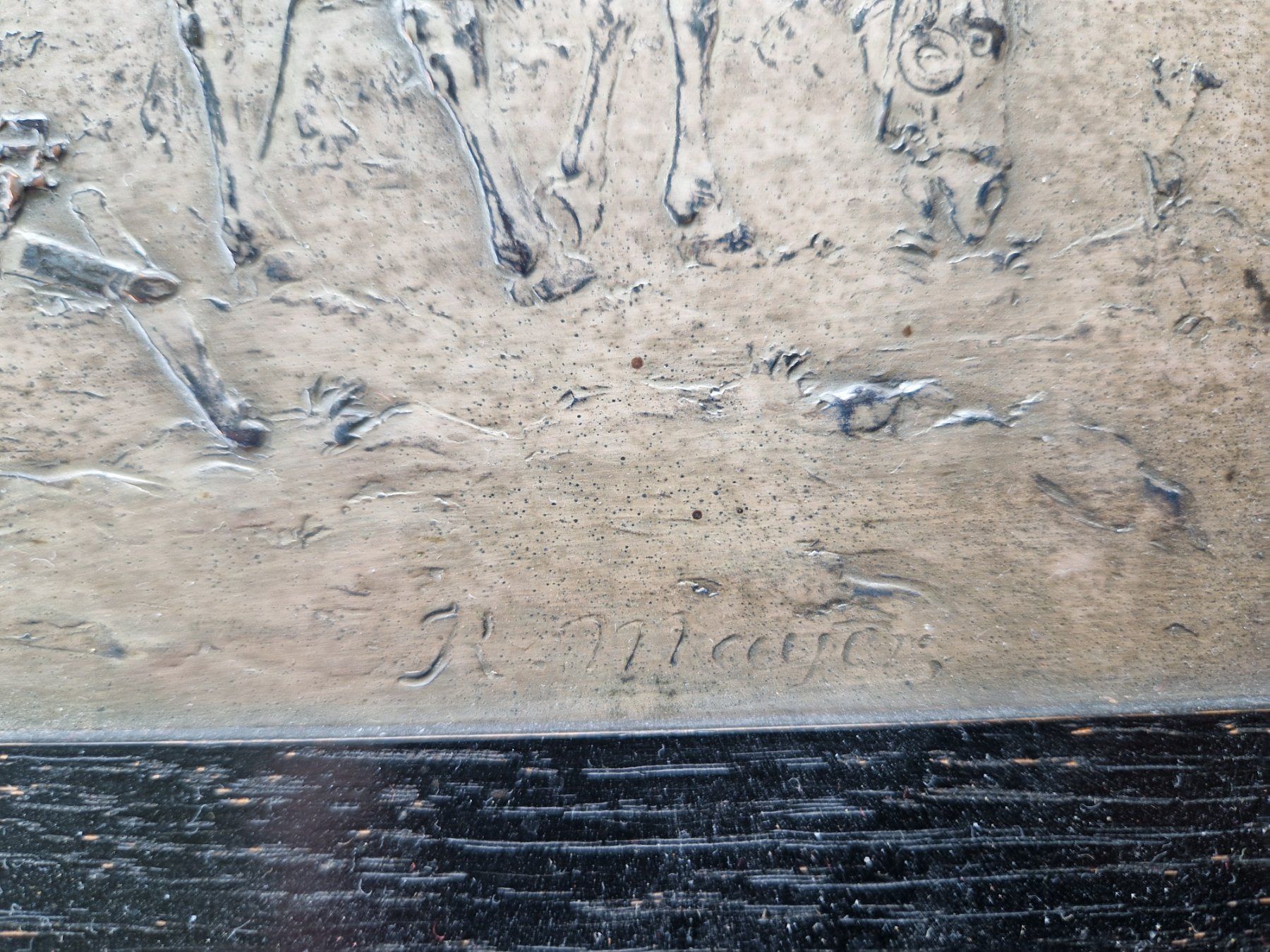 Gemälde: Relief sign. R. Mayer – Gebraucht aus Mörschwil von antiksalon21 2
