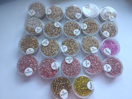 22 Rayher Perlen in 5 Farben Varianten Neu