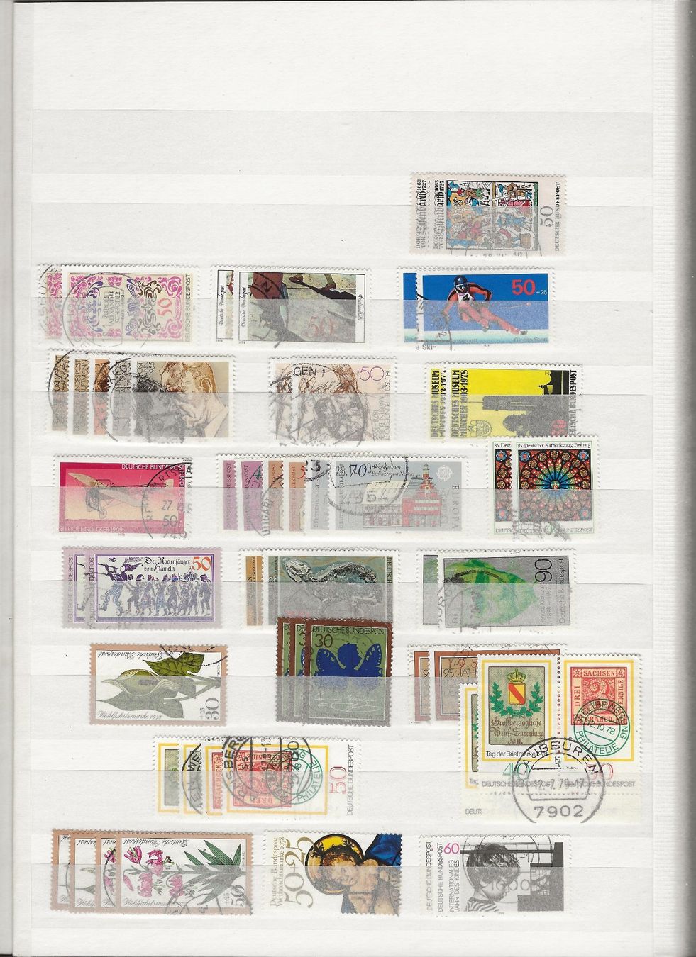 Tous les timbres: Marken Deutschland BRD gestempelt – D'occasion à Au ZH par xelagreb01 1
